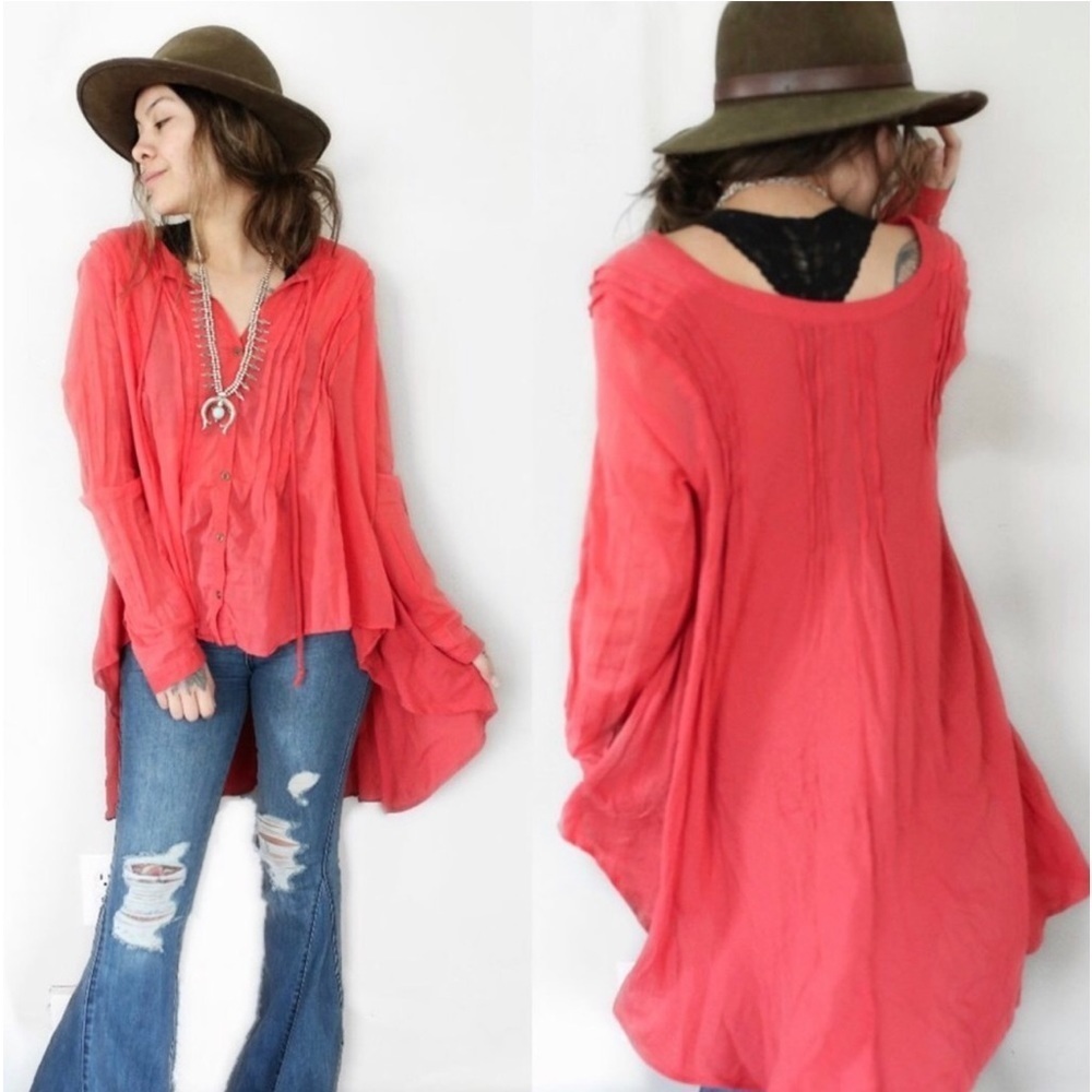 Free people batiste sister of the moon top